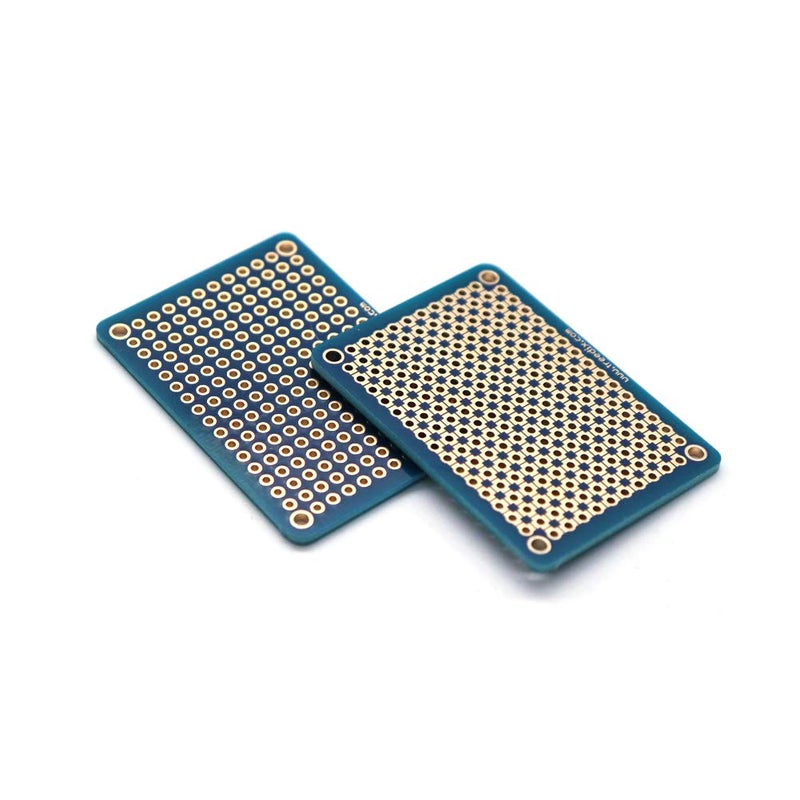 Treedix تريدكس 9 قطع لوحة دائرية صغيرة قابلة للحام لوحة عالمية PCB درع نموذج مزدوج الجوانب ثقوب مطلية بالذهب متوافقة مع مجموعة أردوينو وراسبيري باي درع النمذجة والاختبار - Image 4